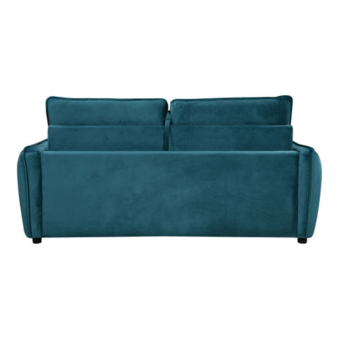 Titan 2 Seater Sofa Bed in Ocean Blue Fabric - image 4