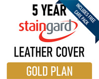 5 Year Stain & Accidental Damage Cover - Leather - Gold - Includes Care Pack