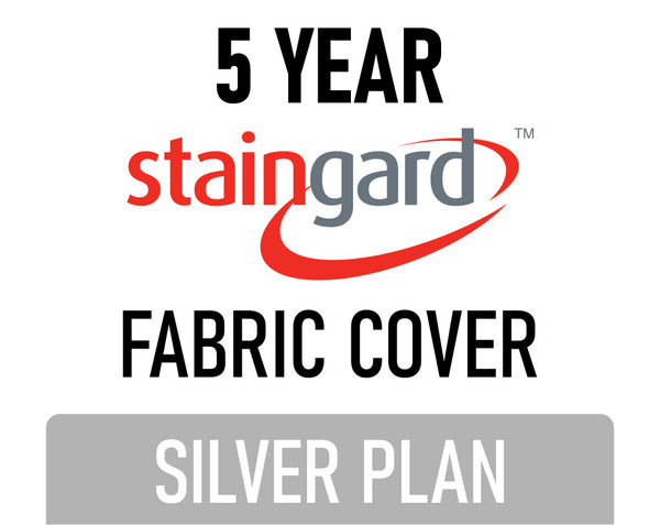 5 Year Stain & Accidental Damage Cover - Fabric - Silver