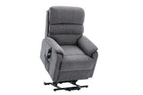 Valencia Dual Motor Riser Recliner Mobility Lift Chair in Grey Fabric GFA - thumbnail 4