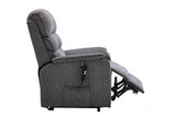 Valencia Dual Motor Riser Recliner Mobility Lift Chair in Grey Fabric GFA - thumbnail 6