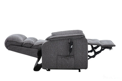 Valencia Dual Motor Riser Recliner Mobility Lift Chair in Grey Fabric GFA - image 7