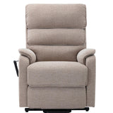 Henley Riser Recliner Mobility Chair, Dual Motor, Heat & Massage in Lisbon Wheat